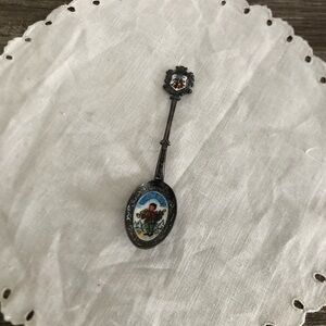 Vtg Antiko Christmas Collectors Spoon